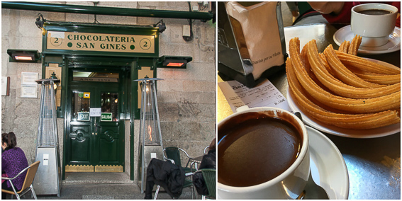 I Ruta de chocolate con churros en Madrid